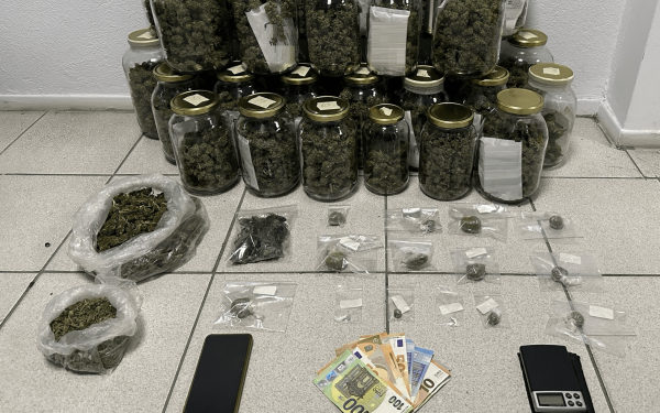 Πιερία: Τον έπιασαν με σχεδόν τέσσερα κιλά κάνναβη