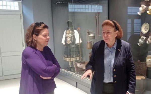 ΥΠΠΟ: Αυτοψία της Λ. Μεδώνη στο Μουσείο Νεότερου Ελληνικού Πολιτισμού 