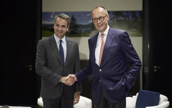 Συγχαρητήρια του Κυριάκου Μητσοτάκη στον Μερτς: «Εύχομαι κάθε επιτυχία στον νέο σου ρόλο»