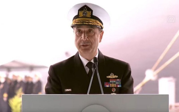 Ο Αρχηγός του τουρκικού Ναυτικού άνοιξε την ατζέντα των διεκδικήσεων της Άγκυρας