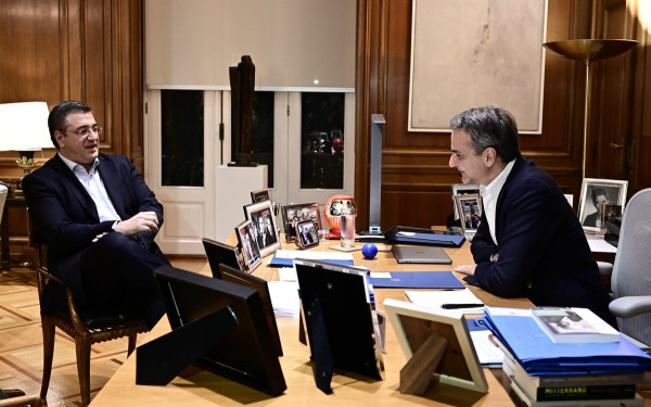 Συνάντηση Μητσοτάκη-Τζιτζικώστα για τα έργα - Σύσκεψη στο Υπερταμείο για το δρόμο καρμανιόλα Πολύκαστρο - Χαλάστρα