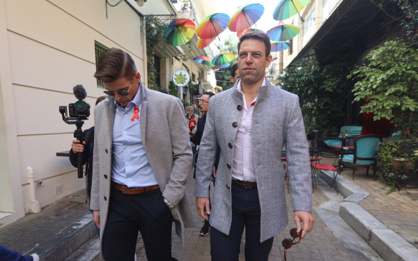 Επίσκεψη Στ. Κασσελάκη στον Σύλλογο Οροθετικών Ελλάδος «Θετική φωνή»