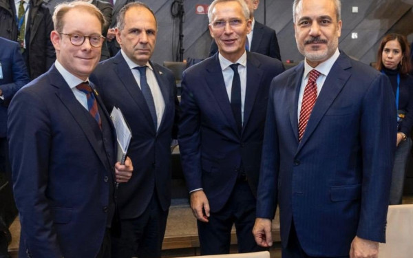 Συνάντηση Γεραπετρίτη με τους ΥΠΕΞ Τουρκίας, Σουηδίας και τον γ.γ. του ΝΑΤΟ