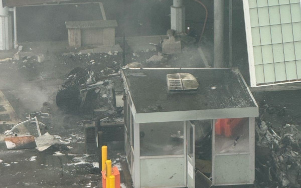 Συναγερμός στα σύνορα ΗΠΑ-Καναδά: Εξερράγη όχημα στη γέφυρα Ρέινμποου (βίντεο)