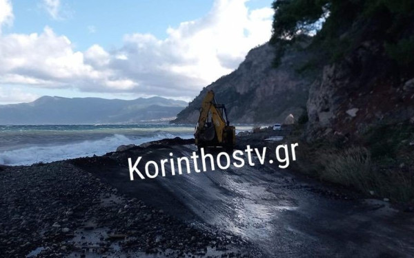 Κορινθία: Η «Bettina» έβγαλε τη θάλασσα στη στεριά