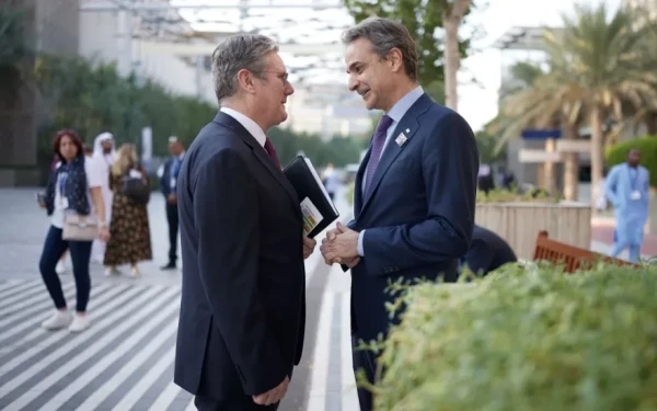 Ντουμπάι: Νέα συνάντηση Μητσοτάκη - Στάρμερ στο περιθώριο της COP28