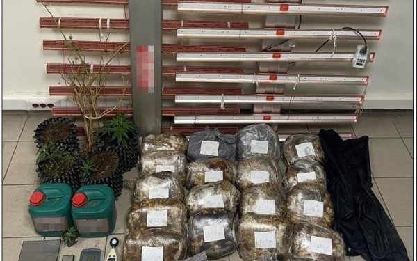 Θεσσαλονίκη: 40 κιλά κάνναβης σε σπίτια σε Πολίχνη και Σταυρούπολη (φωτ.)