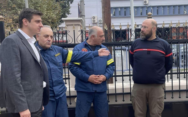 Γιάννης Παπαγεωργίου: «Πρότυπο κοινωνικής προσφοράς η Πυροσβεστική Υπηρεσία και ο Ελληνικός Ερυθρός Σταυρός»