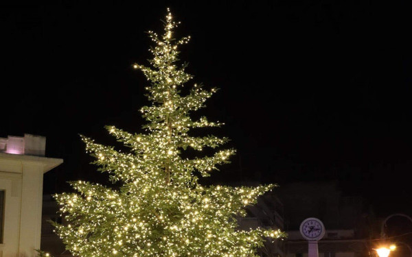 Θεσσαλονίκη: Σήμερα φωταγωγείται το Χριστουγεννιάτικο δέντρο στο Σιντριβάνι στα Πεύκα