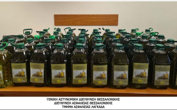 Λαγκαδάς: Πουλούσε μαϊμού έξτρα παρθένο ελαιόλαδο χωρίς να δίνει αποδείξεις