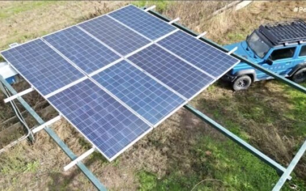 Καβάλα: Το πρώτο χωράφι που ποτίζεται εξ’ ολοκλήρου με ηλιακή ενέργεια (βίντεο)