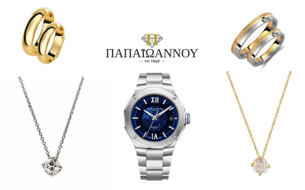 Jewels Παπαϊωάννου: Διαχρονικά κοσμήματα και ωρολόγια για κάθε σημαντική πτυχή της ζωής μας
