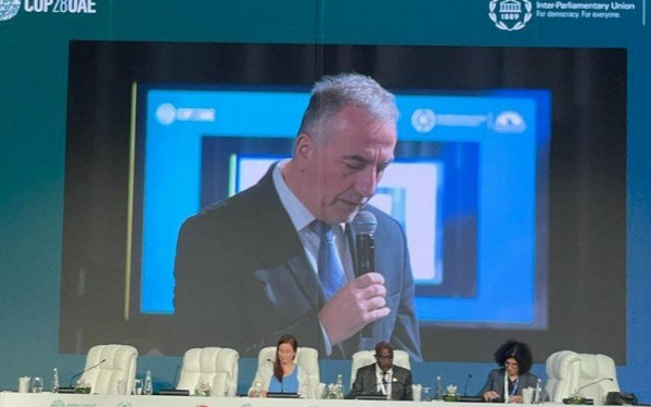COP28 - Στ. Καλαφάτης: «Η Σύνοδος υπογραμμίζει τη δέσμευση των εθνικών κοινοβουλίων σε περιβαλλοντικές δράσεις»