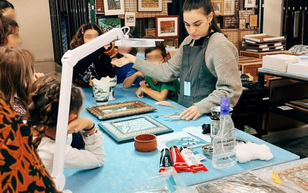 Τελλόγλειο: Εργαστήριο συντήρησης έργων τέχνης για παιδιά 8-12 ετών