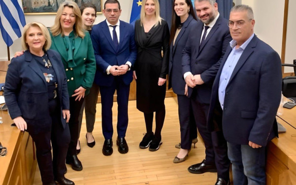 Στην Ελλάδα η Ευρωπαία Συντονίστρια κατά του τράφικινγκ (φωτ.)