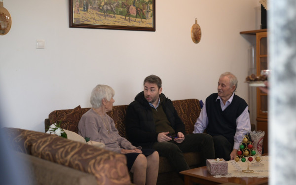 Διδυμότειχο: Τους ηλικιωμένους που δώρισαν την περιουσία τους στο νοσοκομείο επισκέφτηκε ο Ν. Ανδρουλάκης (βίντεο, φωτ.)