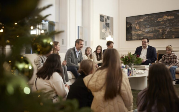 Κυρ. Μητσοτάκης: Υποδέχτηκε παιδιά από το μειονοτικό δημοτικό σχολείο του Κενταύρου Ξάνθης