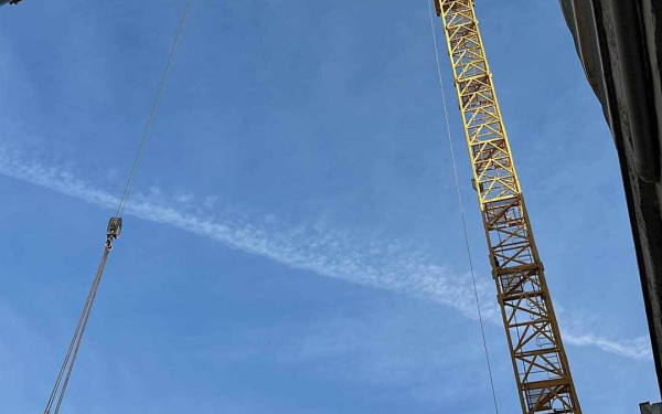 Θεσσαλονίκη: Μας αποχαιρετάει και ο τελευταίος οικοδομικός γερανός του μετρό