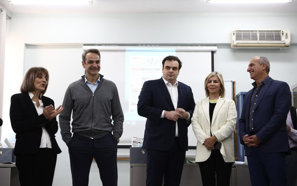 Μητσοτάκης: Μεγάλο λάθος το χάσμα μεταξύ της Ανώτατης Εκπαίδευσης και της Τεχνικής Εκπαίδευσης