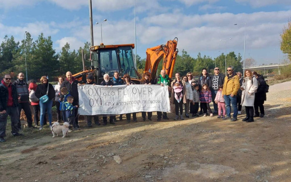 Θεσσαλονίκη: Νέα συγκέντρωση διαμαρτυρίας κατά του flyover - Δείτε φωτογραφίες