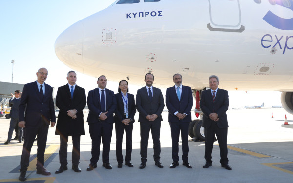 SKY express: "Kύπρος " ονομάσθηκε το πρώτο Αirbus A321neo της Εταιρείας