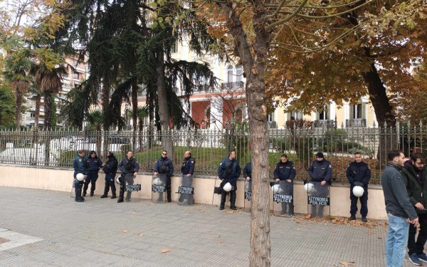 Θεσσαλονίκη: Διαμαρτυρία υπαλλήλων Εγνατίας Οδού για την παραχώρηση του αυτοκινητόδρομου και για τα νέα αυξημένα διόδια