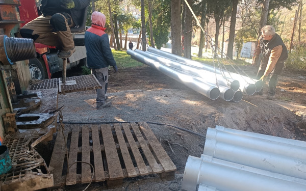 Σε πλήρη εξέλιξη η ανόρυξη υδρευτικής γεώτρησης στο Λιτόχωρο