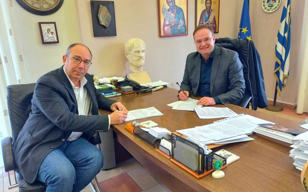 Χαλκιδική: Με την εκκίνηση ενός ακόμα μεγάλου έργου ολοκληρώνεται η χρονιά στον Δήμο Αριστοτέλη