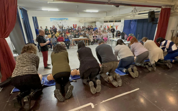 Θεσσαλονίκη: Το Δημοτικό Σχολείο του Χορτιάτη εκπαιδεύτηκε στην ΚΑΡΠΑ (φωτ.)