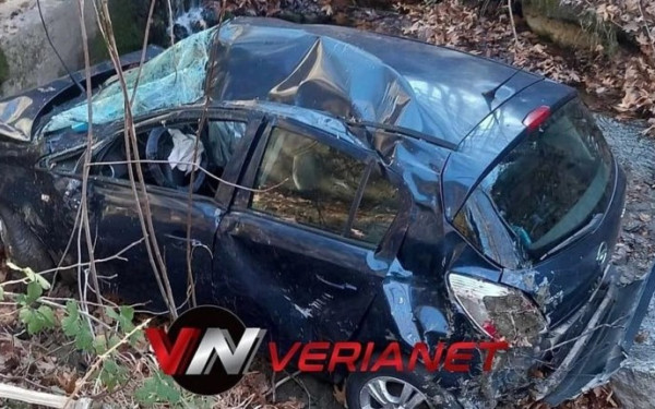 Βέροια: Σε γκρεμό έπεσε αυτοκίνητο με δύο γυναίκες – Νεκρή η συνοδηγός