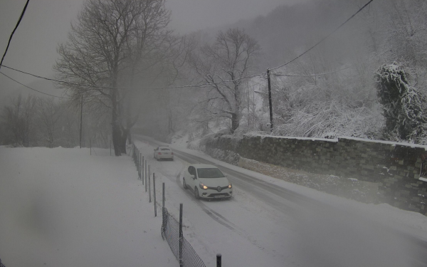 Είδε «άσπρη μέρα» η Βόρεια Ελλάδα - Πού χιονίζει στη Θεσσαλονίκη  (βίντεο)