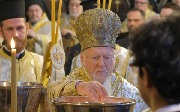 Θεοφάνεια στην Κωνσταντινούπολη: Παρόντες Στ. Κασσελάκης και Ν. Ανδρουλάκης (φωτ.)