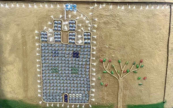 Θεσσαλονίκη: Έργα τέχνης από μεταλλικά καπάκια δημιουργεί εθελοντής του Β΄ ΚΑΠΗ Αμπελοκήπων (φωτ.)