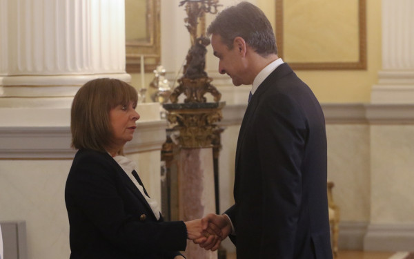 Οι ευχές που δέχτηκε για το νέο έτος η Κατερίνα Σακελλαροπούλου 