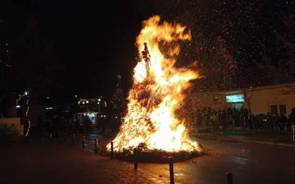 Κατερίνη: Σήμερα το «Κάψιμο του Καλικάντζαρου» στον Άγιο Ιωάννη