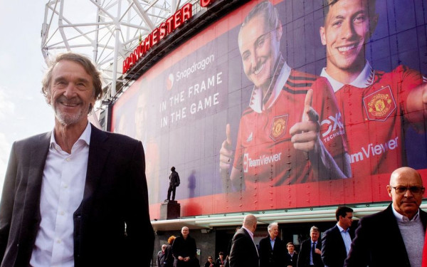 Μάντσεστερ Γιουνάιτεντ: Ανακοινώθηκε το deal για την αγορά του 25% από τον Σερ Τζιμ Ράτκλιφ