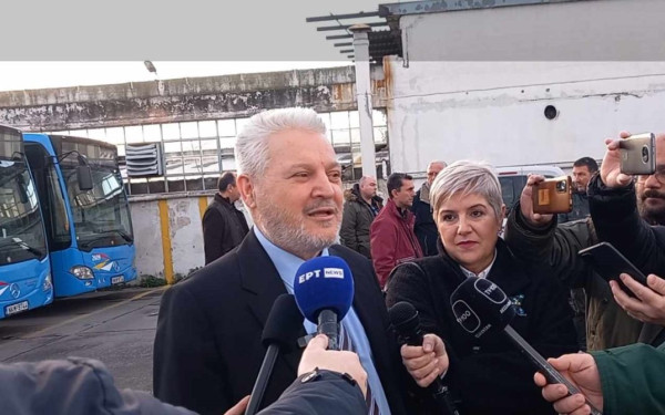  Πρόεδρος ΟΑΣΘ: Ευχήθηκε «καλά και ασφαλή χιλιόμετρα» στους νέους οδηγούς του Οργανισμού (φωτ.)