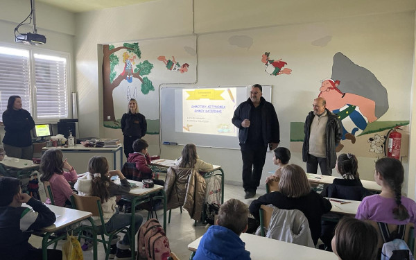 Η κυκλοφοριακή αγωγή στα σχολεία από τη Δημοτική Αστυνομία Κατερίνης