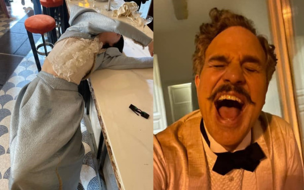 Poor Things: Το «ευχαριστώ» του Μαρκ Ράφαλο στον Γιώργο Λάνθιμο και οι backstage φωτογραφίες με την Έμμα Στόουν