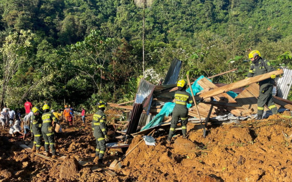 Κολομβία: Τουλάχιστον 33 νεκροί από κατολίσθηση