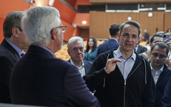 Κυριάκος Μητσοτάκης: Επίσκεψη στο «Δημόκριτο», στο «έξυπνο κτήριο» που θα στεγάσει την έρευνα για την τεχνητή νοημοσύνη (φωτ.)