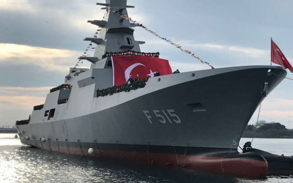 Τουρκία: Με αναφορές στη «Γαλάζια Πατρίδα» και συμμετοχή Ερντογάν η τελετή παράδοσης στο τουρκικό Ναυτικό νέων πλοίων