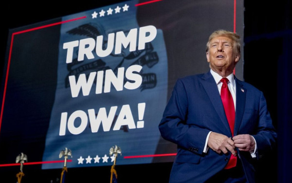 ΗΠΑ: Νίκη Τραμπ στην πρώτη εσωκομματική ψηφοφορία των Ρεπουμπλικάνων στην Αϊόβα (βίντεο)