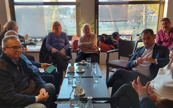 Θεσσαλονίκη: Συνάντηση της Κίνησης Πολιτών με τον Αλέξη Χαρίτση για τη ΔΕΘ