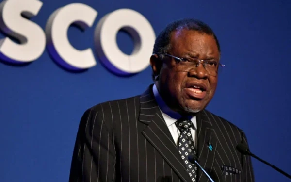 Νότια Αφρική: Πέθανε ο πρόεδρος της Ναμίμπια, Χάγκε Γκέινγκομπ