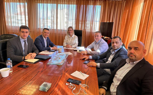 Θεσσαλονίκη: Συνάντηση και με τη δήμαρχο Λαγκαδά Ν. Ανδρεάδου είχε ο Μιχ. Μπεκίρης