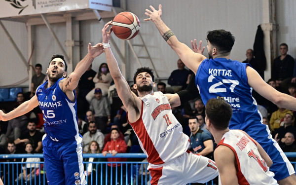 Μπάσκετ: Πολύτιμο διπλό του Ηρακλή (βίντεο)