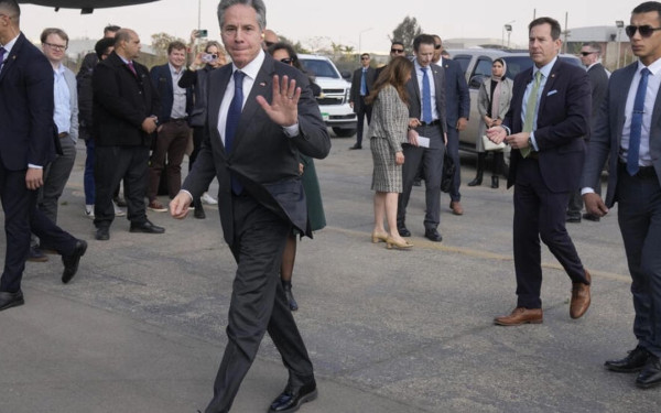 Στη Μέση Ανατολή σήμερα ο Μπλίνκεν - Συνομιλίες για κατάπαυση του πυρός στη Γάζα