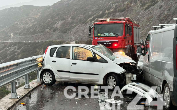 Ηράκλειο: Μάχη για τη ζωή δίνει δίχρονο αγόρι μετά από τροχαίο (φωτ.)