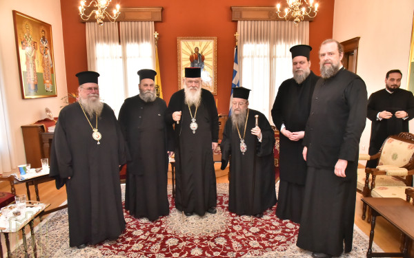 Τη Θεσσαλονίκη επισκέφτηκε ο αρχιεπίσκοπος Αθηνών και πάσης Ελλάδος Ιερώνυμος